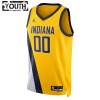 Dres Indiana Pacers Bennedict Mathurin 00 Jordan 2022-23 Statement Edition Navy Swingman - Dječji